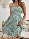 Vestido Floral Cami Maternidade + Kit de 4 calcinhas Confortáveis Gestante